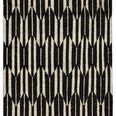 Product Image 3 for Quest Hand-Knotted Geometric Dark Brown/ Ivory Rug from Jaipur