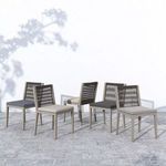 Product Image 3 for Sherwood Outdoor Dining Chair Weathered Grey from Four Hands
