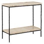 Product Image 6 for Boyles Travertine Side Table from Currey & Company