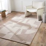 Product Image 6 for Noverre Handmade Abstract Taupe/ Cream Area Rug from Jaipur