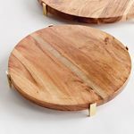 Product Image 4 for Cherie Round Serving Boards, Set Of 2 from Napa Home And Garden