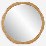 Product Image 1 for Salina Round Bamboo Mirror from Uttermost