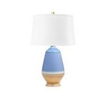 Product Image 1 for Tupelo Blue & Light Brown Porcelain Lamp from Villa & House