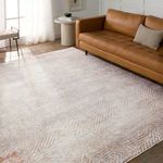 Product Image 5 for Venture Modern Geometric Tan/ Gray Rug - 18" Swatch from Jaipur 