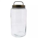 Product Image 3 for Glass Canister With Metal Lid from Homart