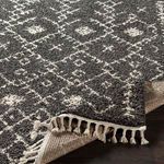 Product Image 8 for Berber Shag Charcoal Patterned Rug from Surya