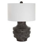 Product Image 4 for Timber Carved Wooden Table Lamp from Uttermost