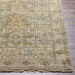 Product Image 5 for Reign Hand-Knotted Sage / Gold Rug - 2'6" x 10' from Surya