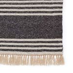 Product Image 5 for Vibe by Strand Indoor/ Outdoor Striped Dark Gray/ Beige Rug from Jaipur