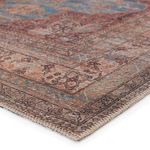 Product Image 3 for Vacherie Medallion Red/ Blue Rug from Jaipur