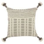 Product Image 4 for Calvert Tribal Gray/ Ivory Indoor/ Outdoor Pillow from Jaipur