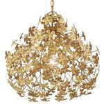 Product Image 1 for Cloverfield Gold Pendant from Currey & Company