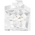 Product Image 7 for Denison White Small Chandelier from Currey & Company