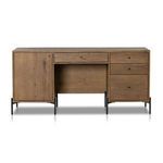 Product Image 4 for Eaton Oak Executive Desk - Amber Oak Resin from Four Hands