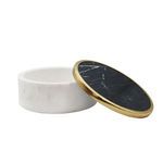 Product Image 2 for Khalid Marble Container from Worlds Away