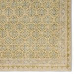 Product Image 4 for Mildred Hand-Knotted Medallion Blue / Green Rug 10' x 14' from Jaipur 
