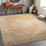 Product Image 3 for Nirvana Hand-Knotted Dusty Coral / Mustard Rug - 2'6" x 8' from Surya
