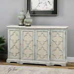 Product Image 2 for Uttermost Sophie 4 Door Grey Cabinet from Uttermost