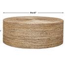 Product Image 5 for Rora Woven Round Drum Coffee Table from Uttermost