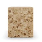 Product Image 3 for Burlesque Mappa Burl Hardwood End Table from Caracole