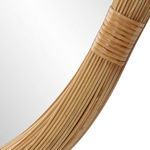 Product Image 5 for Salina Round Bamboo Mirror from Uttermost