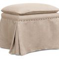 Product Image 4 for Draped Ottoman from Sarreid Ltd.