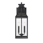 Product Image 3 for Emery 2-Light Outdoor Wall Lantern in Matte Black from Savoy House