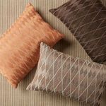 Product Image 5 for Milton Dark Brown Geometric Lumbar Pillow from Jaipur 
