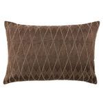 Product Image 4 for Milton Dark Brown Geometric Lumbar Pillow from Jaipur 