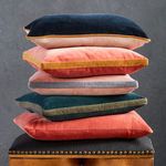 Product Image 6 for Lyla Solid Navy/ Cream Lumbar Pillow from Jaipur 