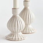 Product Image 2 for Mela Stoneware Taper Holders from Napa Home And Garden