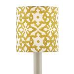 Product Image 1 for Block-Print Gold Drum Chandelier Shade from Currey & Company