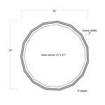 Product Image 4 for Tarquin MDF Silver Leaf Mirror - Small from Regina Andrew Design