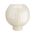 Product Image 4 for Spitzy Large Ivory Ceramic Vase from Arteriors