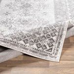 Product Image 7 for Monte Carlo White / Charcoal Rug from Surya