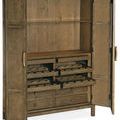 Product Image 4 for Sundance Pecan & Rattan Bar Cabinet from Hooker Furniture