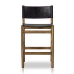 Product Image 3 for Kena Leather Black Counter Stool from Four Hands