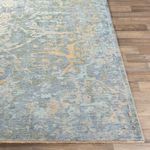 Product Image 5 for Normandy Hand-Knotted Wool Blue / Dusty Sage Rug - 6' x 9' from Surya