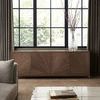 Product Image 9 for Brown Wood Modern Daybreak Credenza from Caracole
