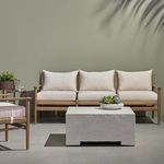 Product Image 11 for Otero Outdoor Small White Coffee Table from Four Hands
