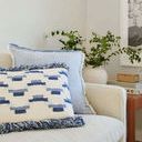 Product Image 2 for Chambray Blue Linen Pillow from Anaya Home