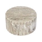 Product Image 3 for Keaton Beige Marble Grooved Canister from BIDKHome