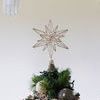 Product Image 2 for Joseph Metal & Mica Champagne Star Tree Topper from Creative Co-Op