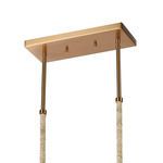 Product Image 6 for Abaca 5 Light Linear Chandelier In Satin Brass With Abaca Rope from Elk Lighting