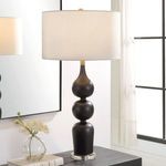 Product Image 3 for Caviar Black Table Lamp from Uttermost
