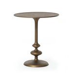 Product Image 11 for Marlow Iron Matte Brass Matchstick Pedestal Table from Four Hands