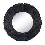Product Image 1 for Slate Black Round Mirror from Regina Andrew Design