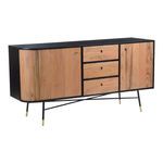 Product Image 4 for Black And Tan Sideboard from Moe's