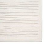 Product Image 7 for Linea Abstract White Square Rug from Jaipur