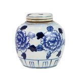 Product Image 2 for Lamp Blue & White Ancestor Mini Jar Peony from Legend of Asia